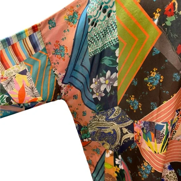 JOHNNY WAS Imagination Kari Button Down Women’s Top. Size L. NWT - Picture 13 of 16